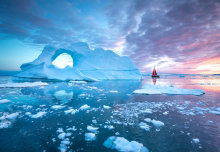 Immersion in virtual reality scenes of the Arctic helps to ease people’s pain