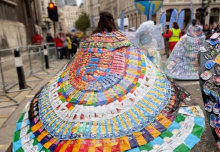 Fast trashion: Exhibition of garments made from street-litter opens at Imperial