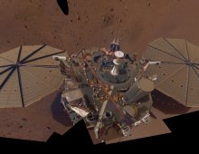 Mars InSight's selfie