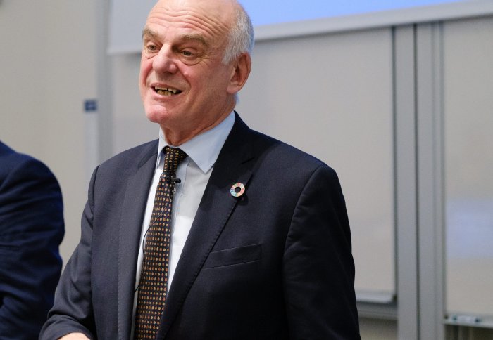 Dr David Nabarro at an event
