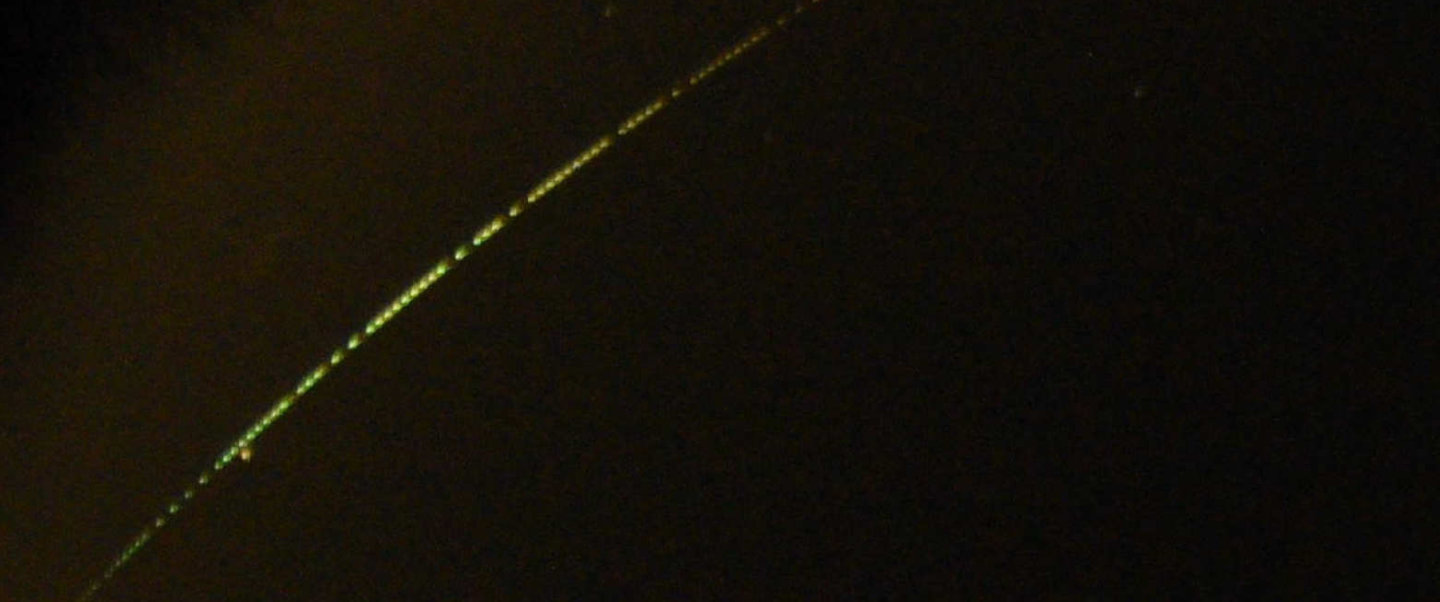 A meteorite spotted by the firewall network on February 16 2020, which landed in the North Sea