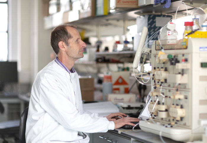 Professor Robin Shattock heads the Imperial lab developing a coronavirus vaccine.