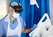 Mixed-reality headsets in hospitals help protect doctors and reduce need for PPE