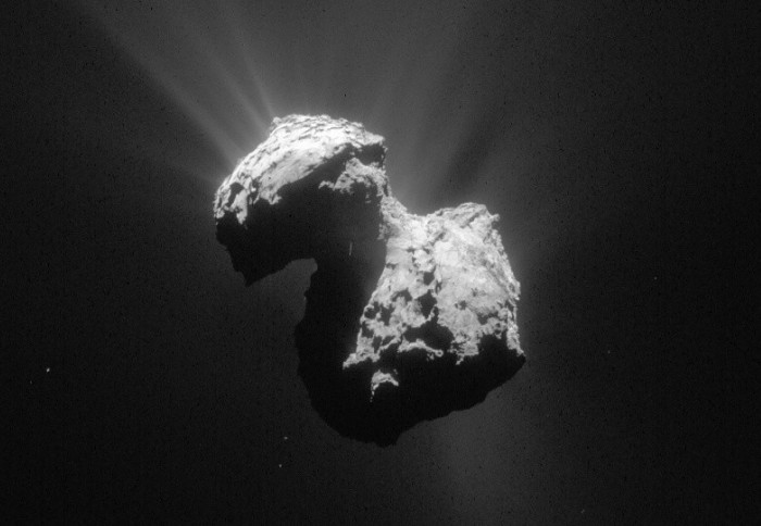 Photo of the comet