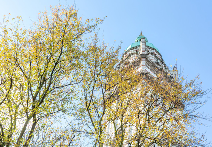 Queen's Tower in the Autumn