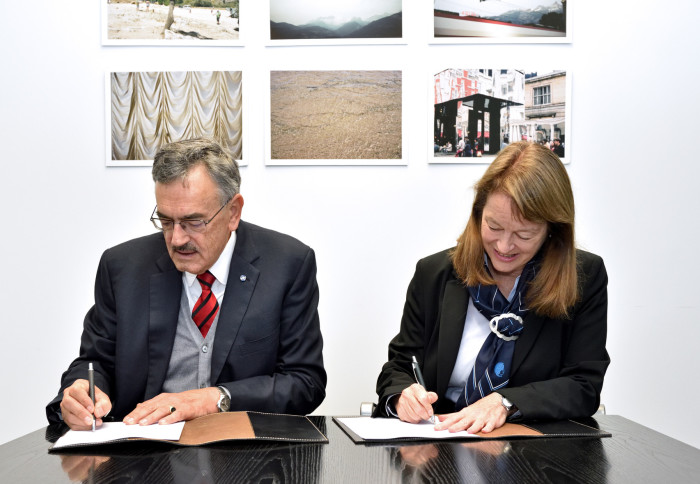 Professor Alice Gast, President of Imperial College London, and Wolfgang Herrman, President of Technical University of Munich, signed the partnership in early 2019.
