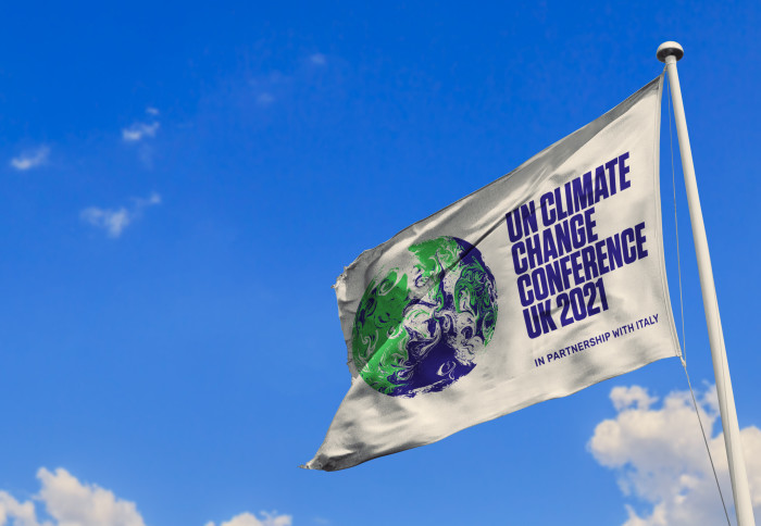 COP26 flag