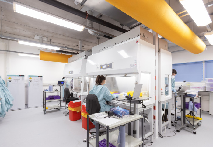 This month— February 2021—Imperial College London opened its new COVID-19 testing lab on its South Kensington Campus.