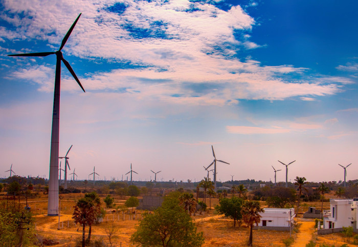 wind turbines in India