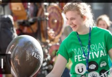 Volunteering opportunities at Imperial Festival 2018
