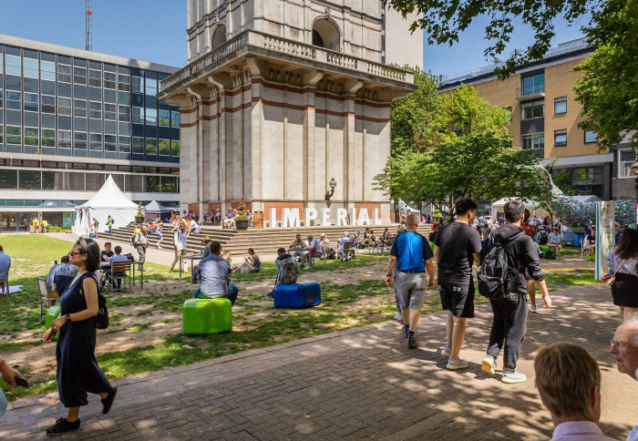 Imperial's campus during the Great Exhibition Road Festival