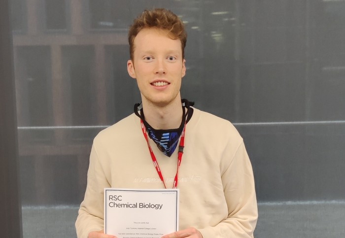 Josh wins RSC Poster Prize