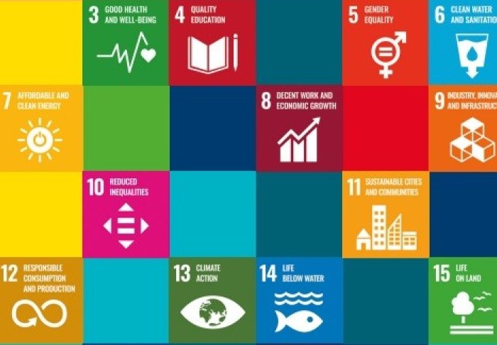 colourful mosaic of SDGs