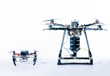 3D printing drones work like bees to build and repair structures while flying