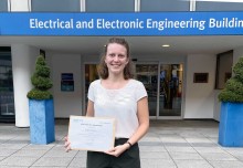 EEE PhD student awarded Graduate Teaching Assistant of the Year