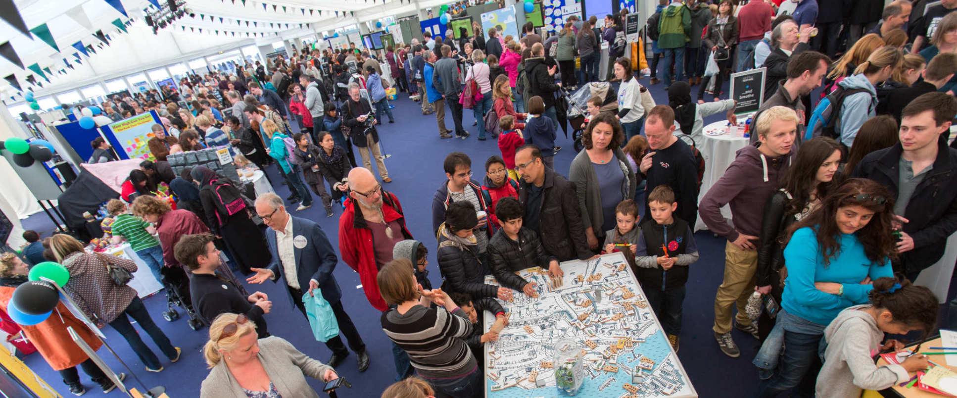 Visitors at Imperial Festival