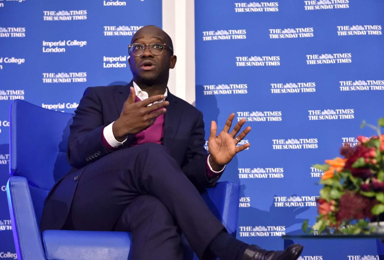Sam Gyimah spoke to Imperial students