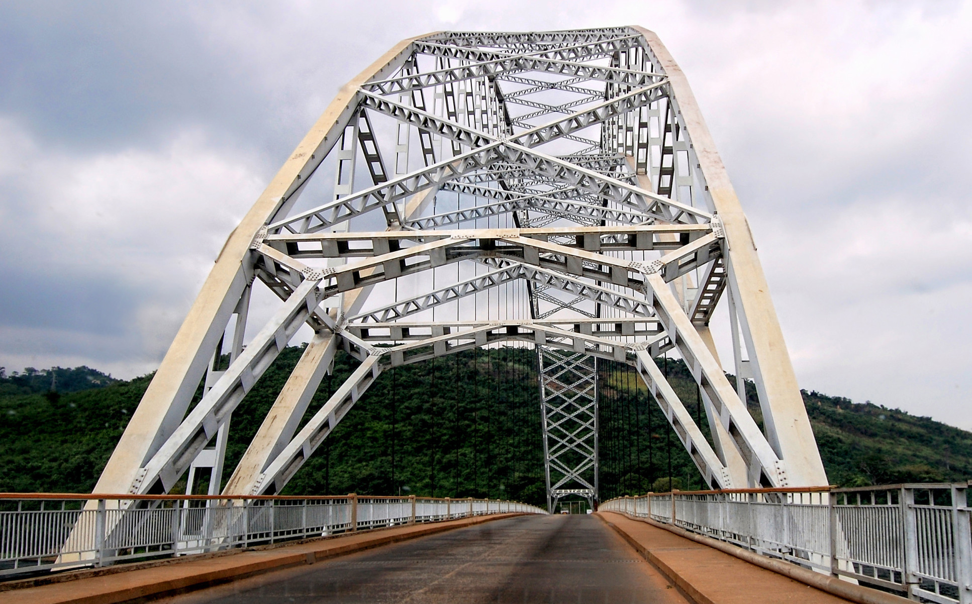 Photo of a bridge in Ghana
