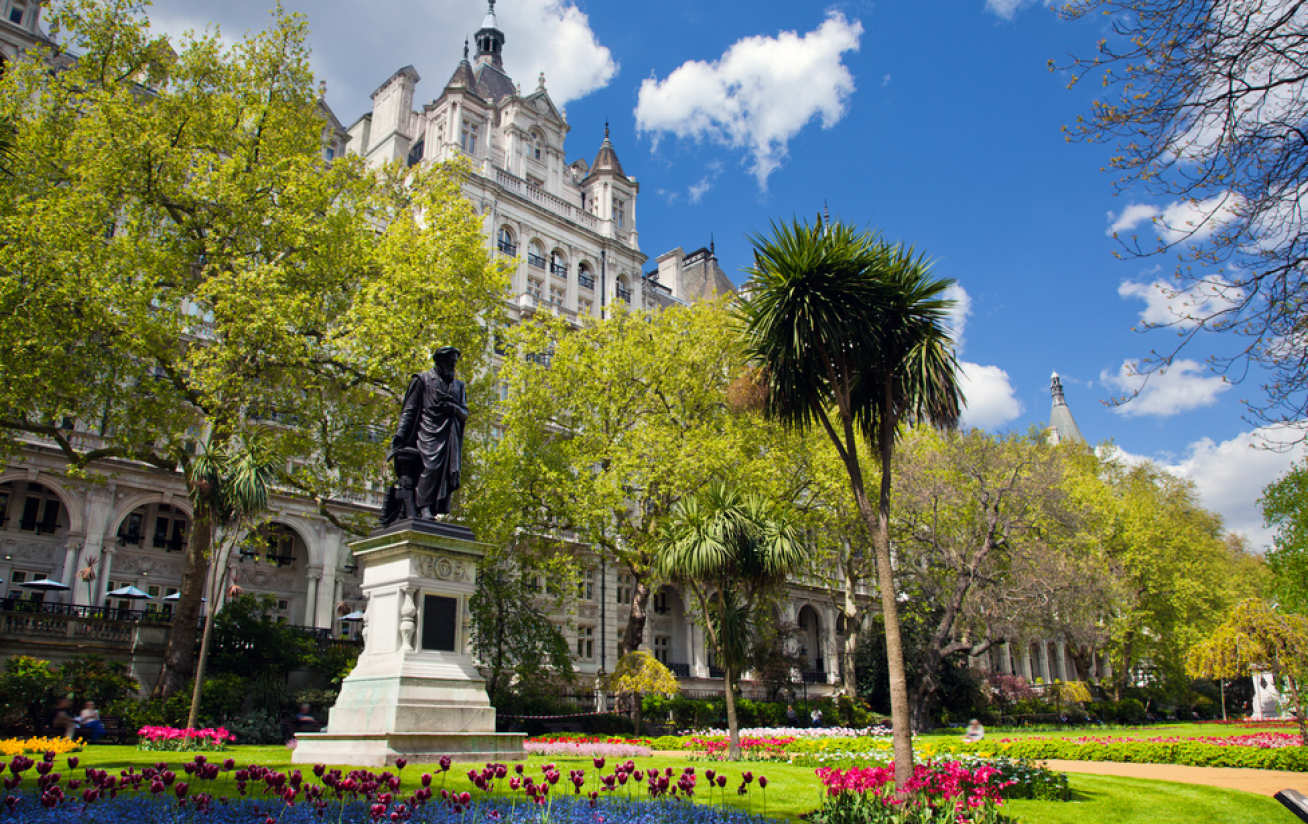Victoria Embankment Gardens was found to be one of the most polluted parks in London