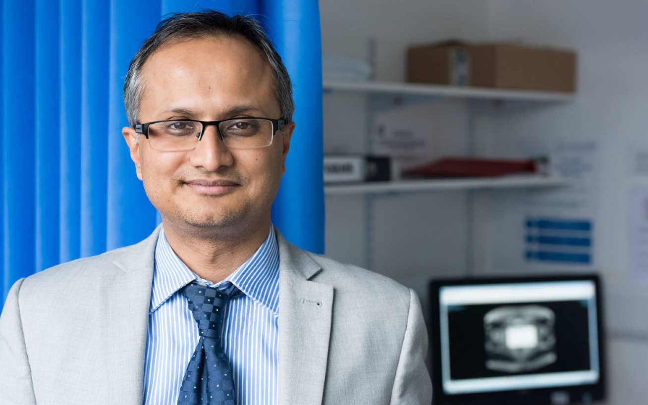 Professor Hashim Ahmed, Chair of Urology at Imperial College London