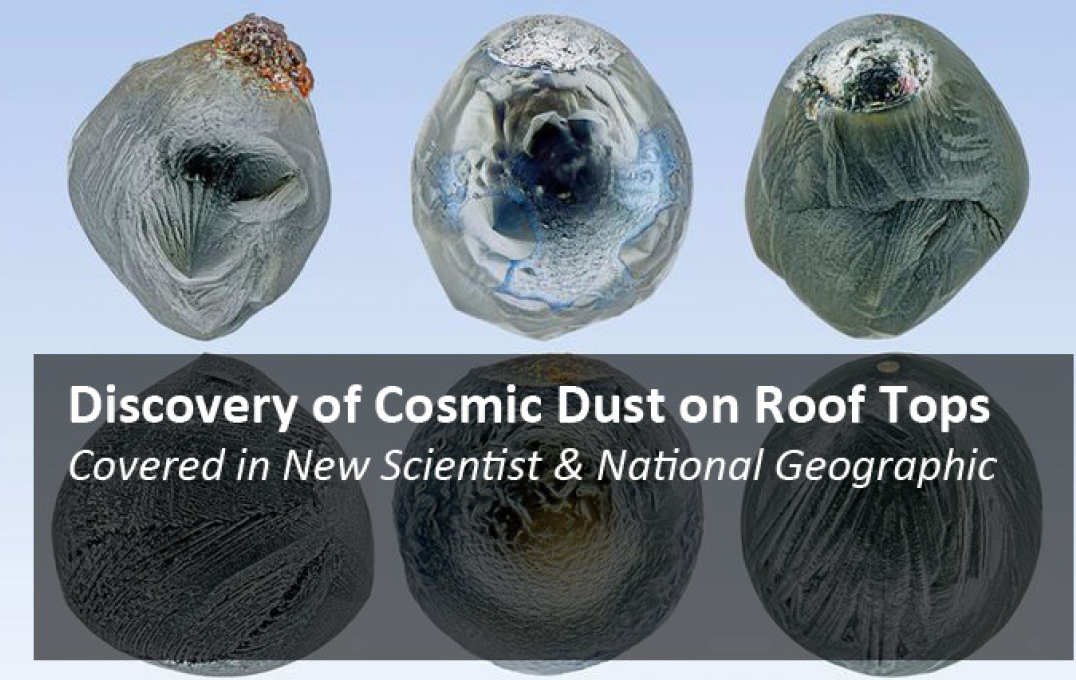 Cosmic dust on roof tops