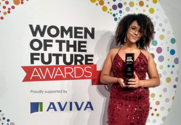 Vanessa Madu at the Women of the Future Awards