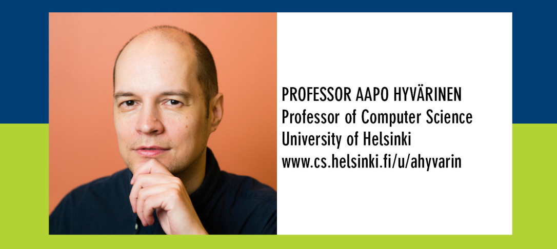 Portrait of Professor Aapo Hyvu00e4rinen