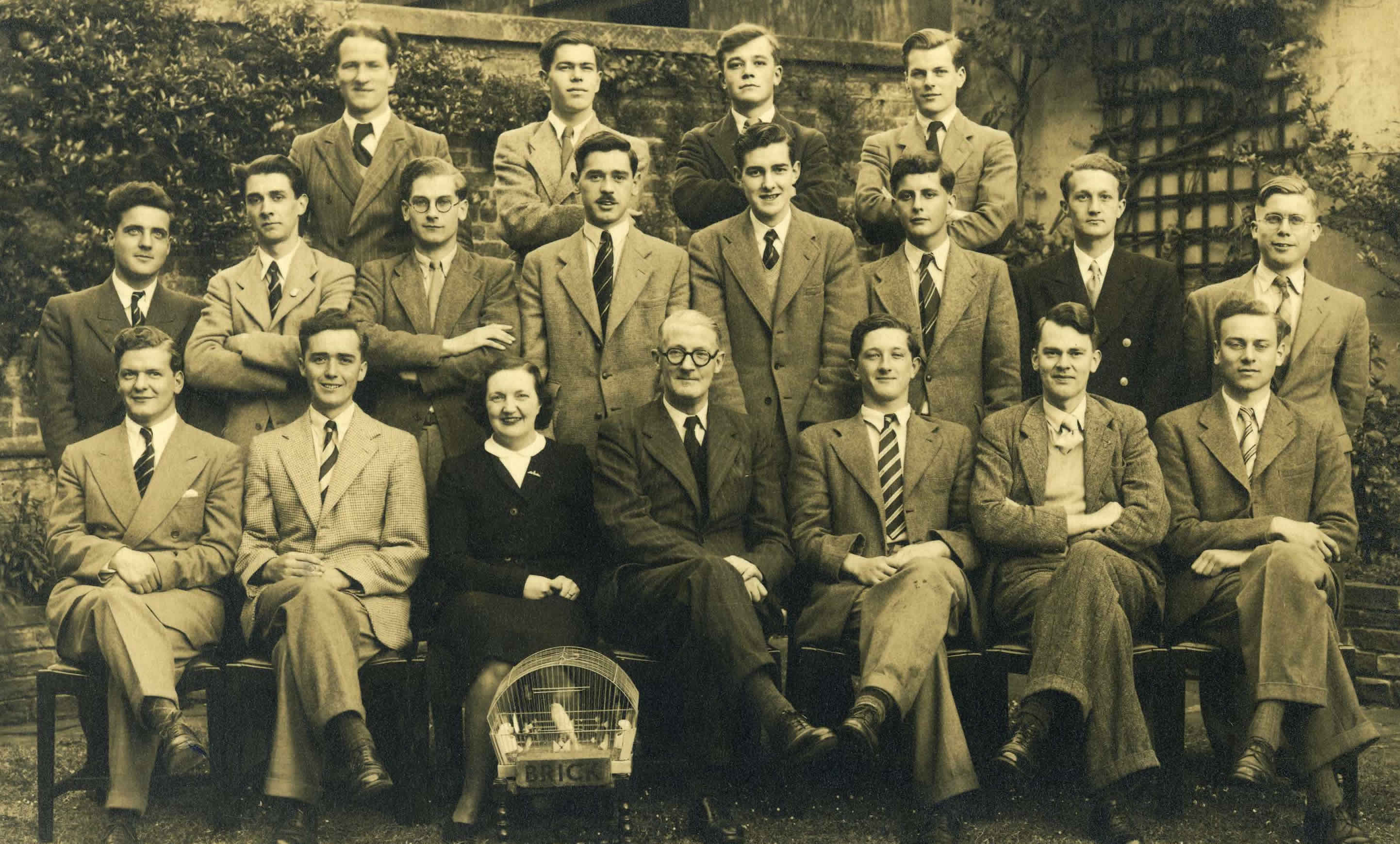 Students at the Hall 1948-49