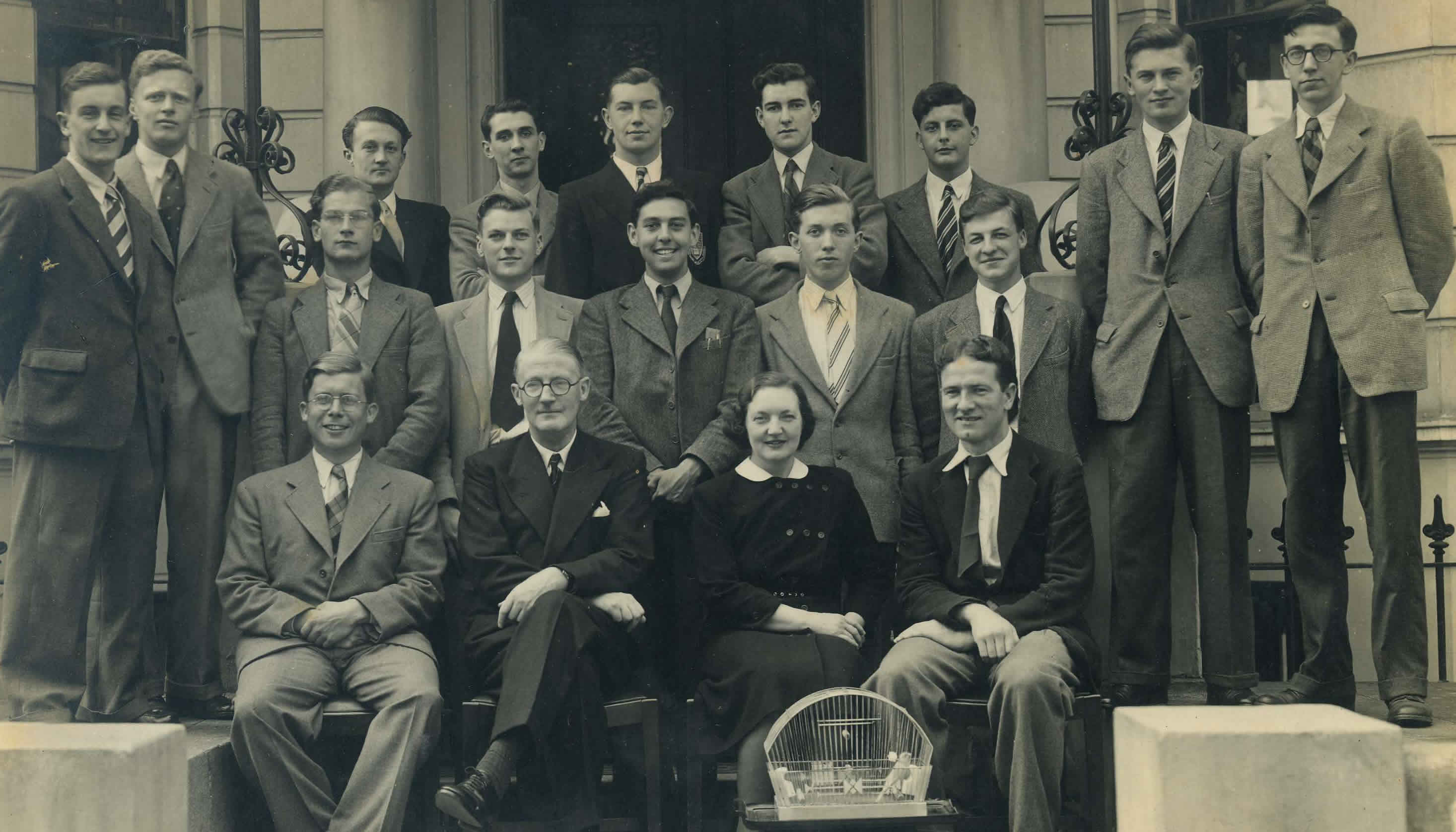 Students at the Hall 1949-50