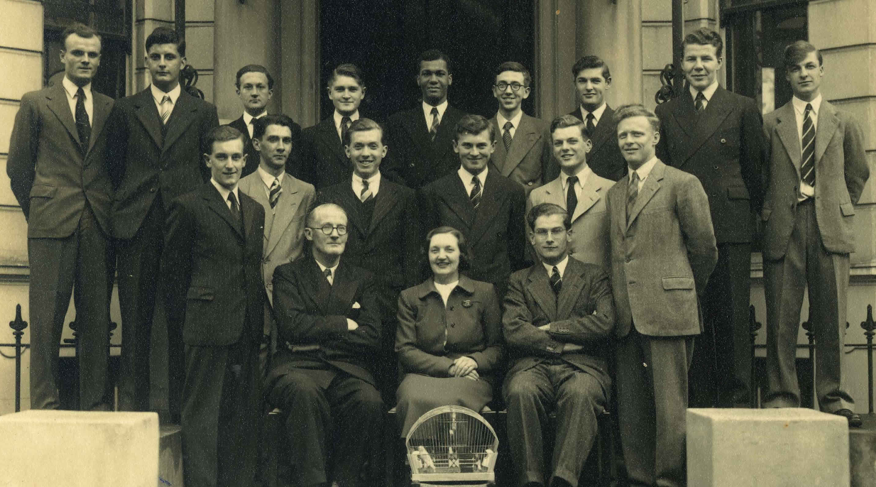 Students at the Hall 1950-51