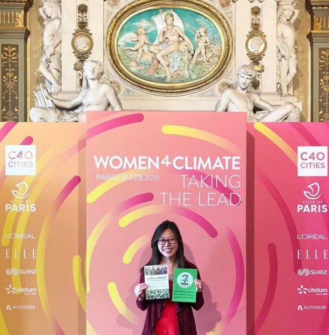 Tina Chen at the Women4Climate 2019 summit