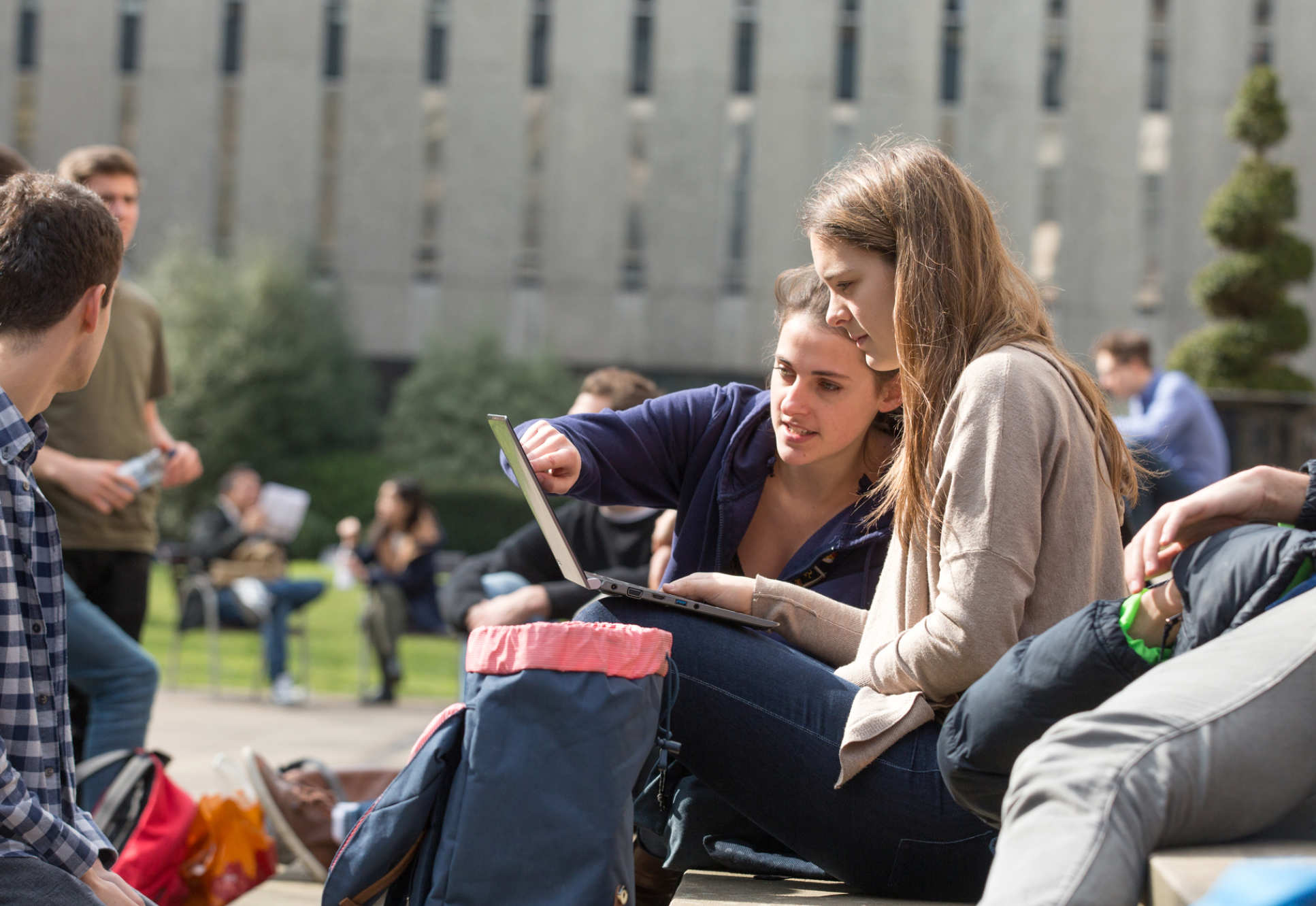 Students at Imperial College London