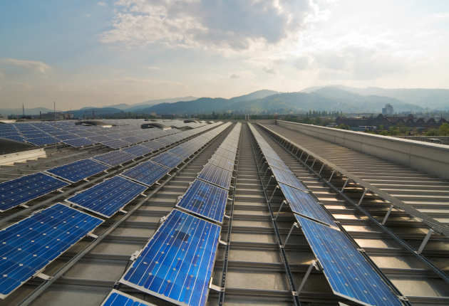 Solar pannel array
