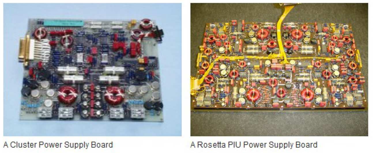 A Cluster Power Supply Board_A Rosetta PIU Power Supply Board