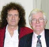 Brian May and Michael Rowan-Robinson