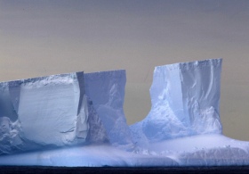 Southern Ocean icebergs close to the East Antarctic continent. Photograph: Rob Dunbar.