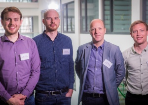 Nanocage Technologies, which included Dr Geoff Baldwin from the Department of Life Sciences, and PhD students Marko Storch, Ben Mackrow and Matthew Haines