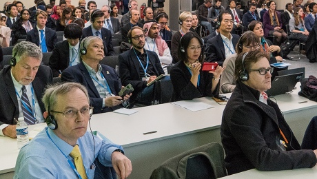 Audience at the event