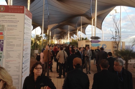 The COP22 conference centre