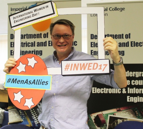  Professor Stepan Lucyszyn from Electrical and Electronic Engineering lends his support to INWED 2017