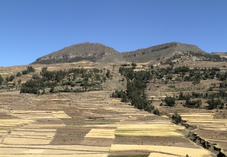 The SENTINEL project will look at developing sustainable agriculture in African nations such as Ethiopia (pictured)