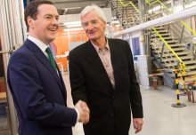Chancellor and James Dyson launch Imperial's design engineering school