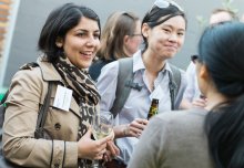 Alumni and friends gather at IDEO in Palo Alto