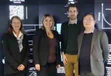 President Gast welcomes Digital Secretary to Imperial's Data Science Institute