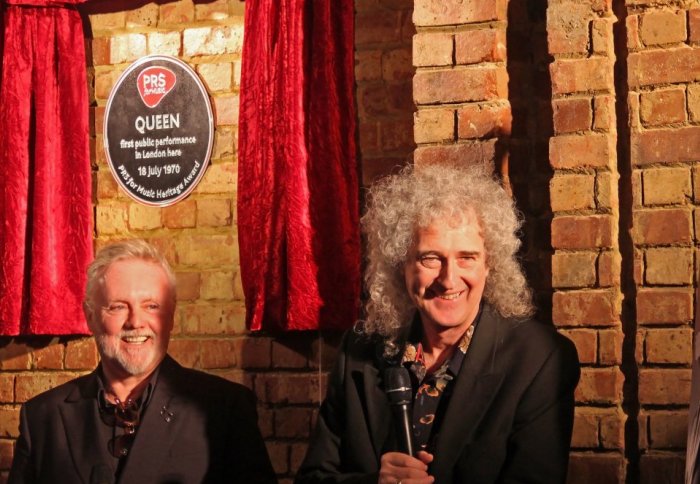 Roger Taylor and Brian May