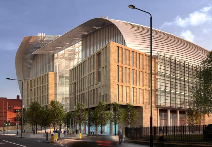 Artist's impression of the finished Francis Crick Institute