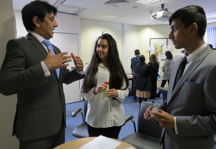 Dr Usmani welcomes Paddington Academy pupils