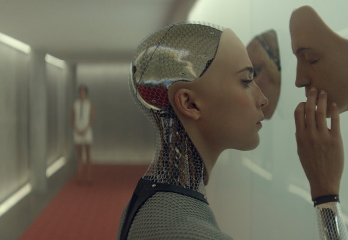 The AI robot in the movie Ex-Machina