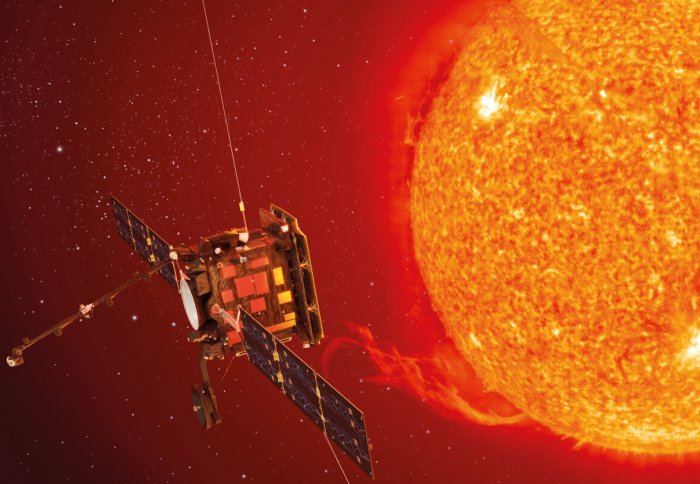 Artist's impression of Solar Orbiter (credit: ESA - C. Carreau)