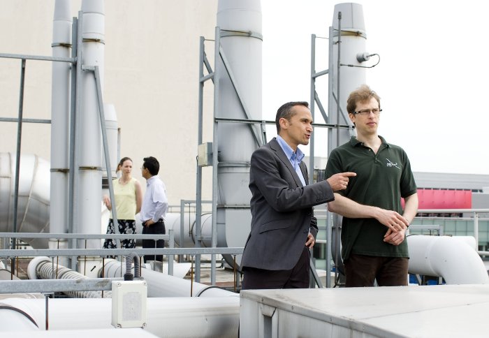 A team from the Centre for Process Systems Engineering (Dr Nouri Samsatli, Dr Sheila Samsatli and Professor Nilay Shah)